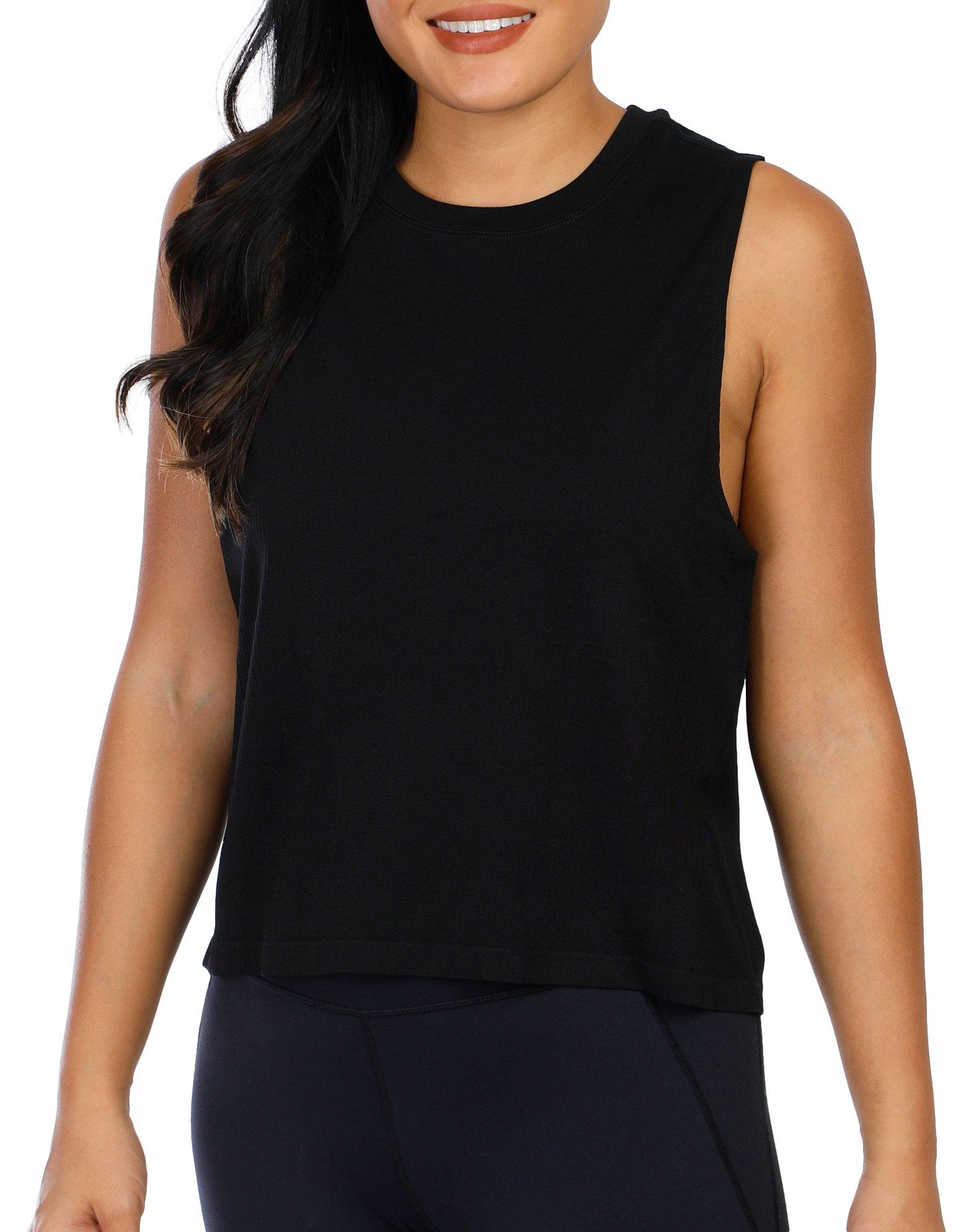 Women's Active Solid Muscle Shirt