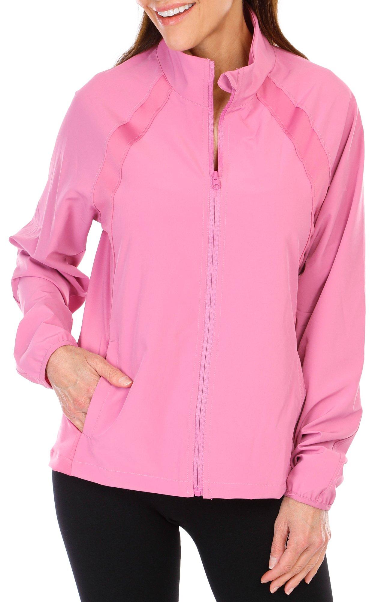 90 Degree By Reflex Girls 12 Pink Zip Up Hoodie