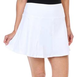 Women's Active Solid Tennis Skirt