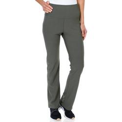 Women's Active Solid Ribbed Pants