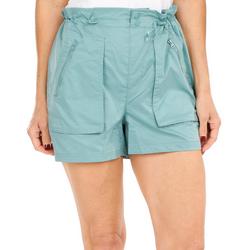 Women's Outdoor Solid Woven Shorts - Blue
