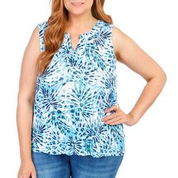 Women's Palm Leaf Graphic Top