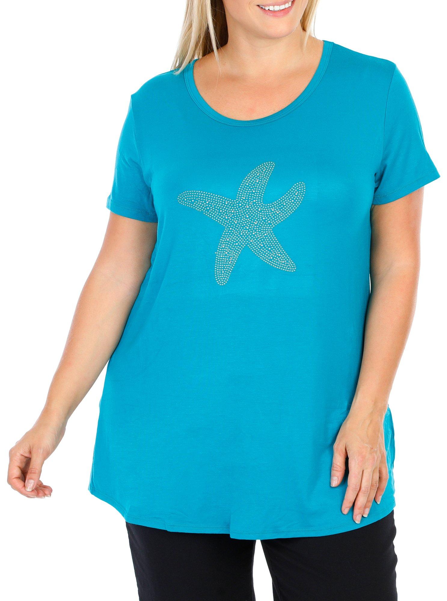 Women's Plus Starfish Top