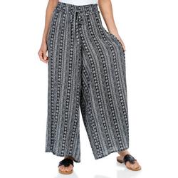 Women's Plus Stripe Print Pants