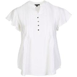 Women's Plus Solid Waffle Top
