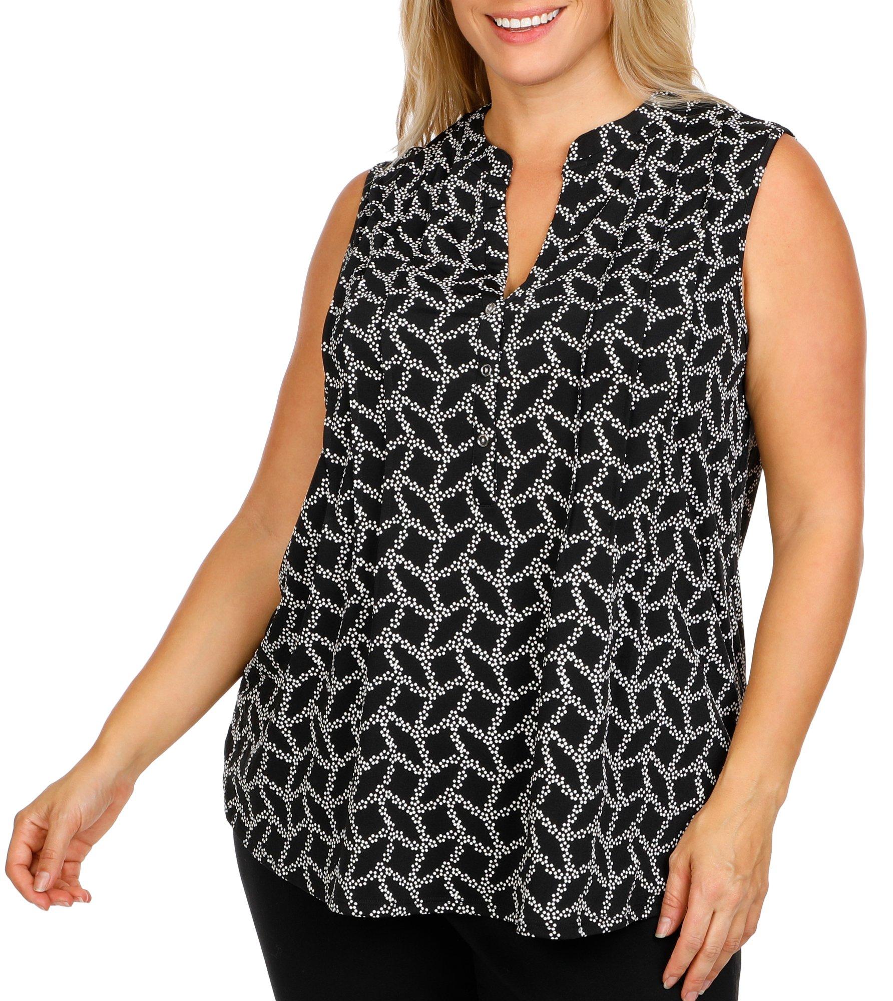 Women's Plus Sleeveless Blouse