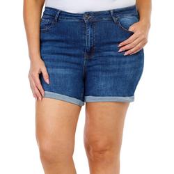 Women's Plus Denim Shorts