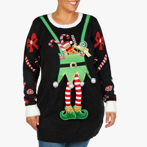 Black Clover Black Bulls Ugly Christmas Sweater - Anynee