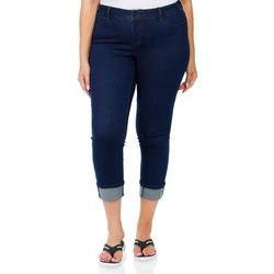 Women's Plus Rolled Cuff Skinny Jeans