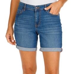 Women's Petite Denim Shorts