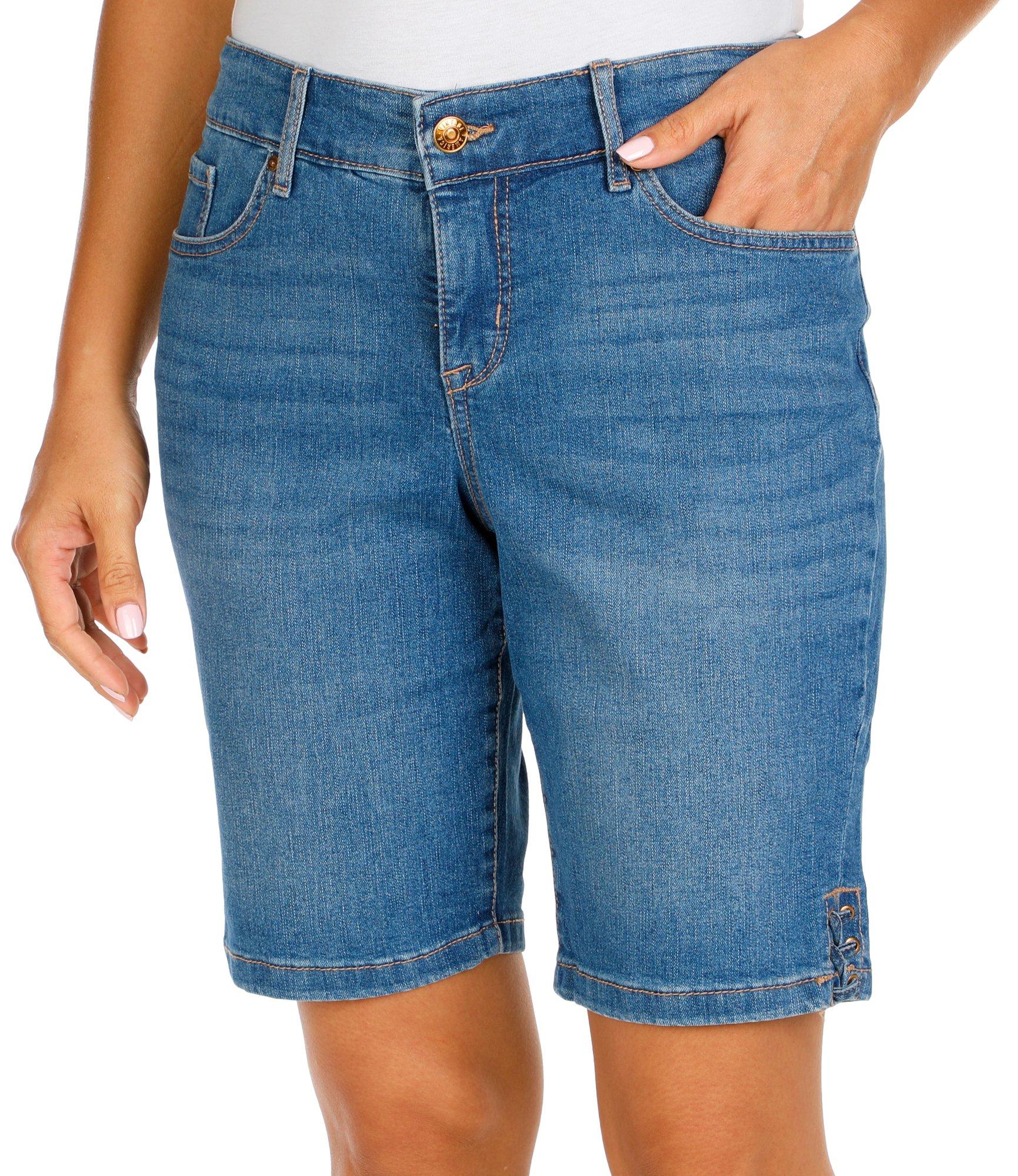 Women's Petite Denim Shorts