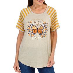 Women's Butterfly Graphic Top