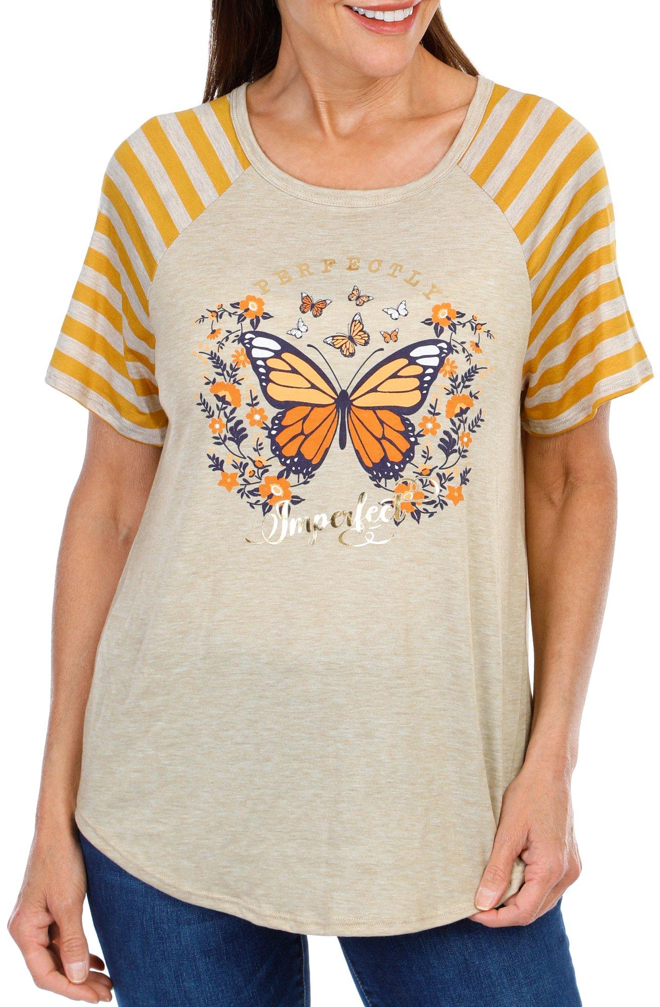 Women's Butterfly Graphic Top