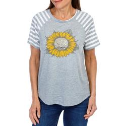 Women's Sunflower Graphic Top