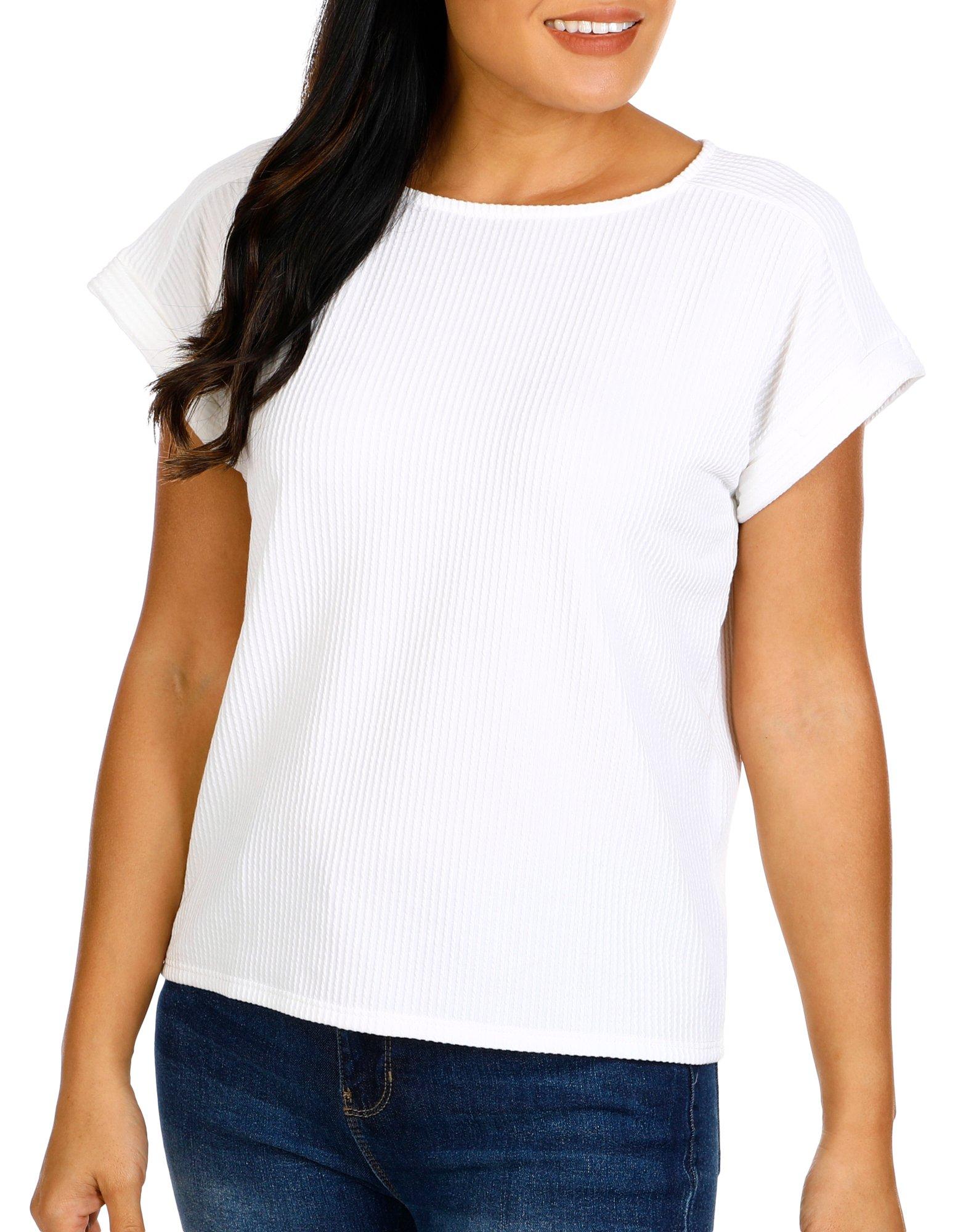 Women's Solid Ribbed Top