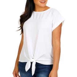 Women's Ribbed Short Sleeve Top
