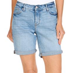 Women's Double Rolled Denim Shorts