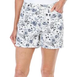 Women's Floral Print Casual Shorts