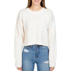 Juniors Solid Knit Pullover Sweater