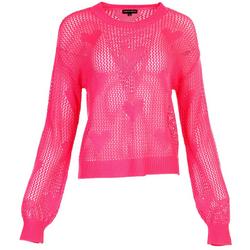 Juniors Knit Valentine's Day Long Sleeve Top