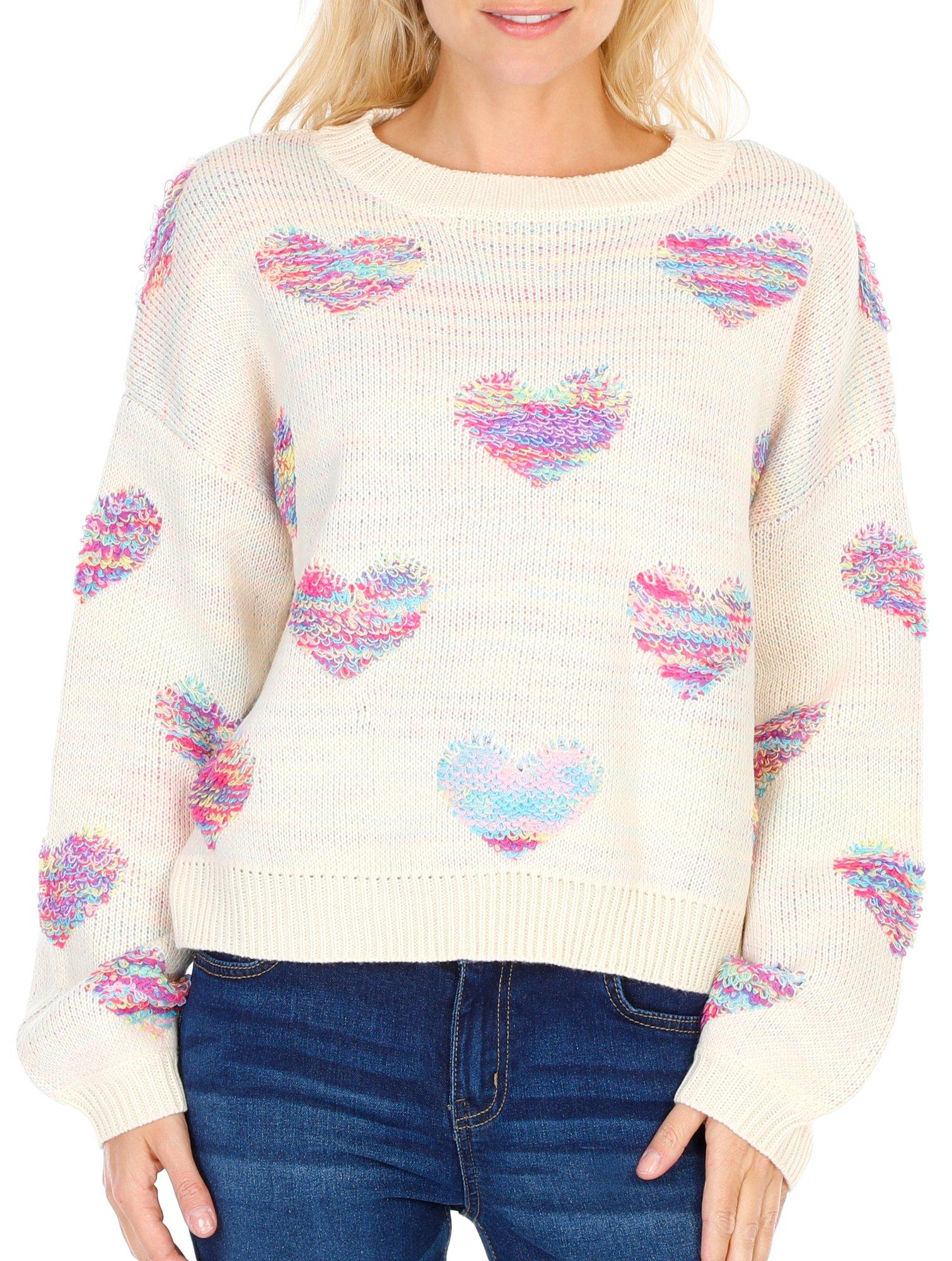 Juniors Solid Rock & Lover Sweater