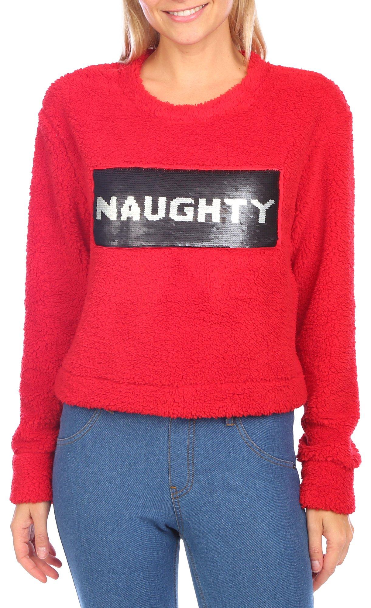 Juniors Nauggty Sherpa Top