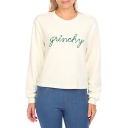 Juniors Holiday Grinchy Top