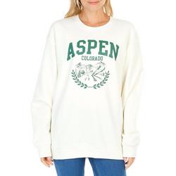 Juniors Aspen Crew Neck Sweater