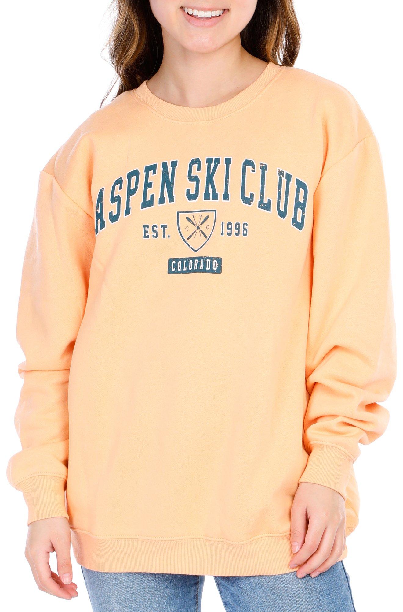 Juniors Aspen Crew Sweatshirt