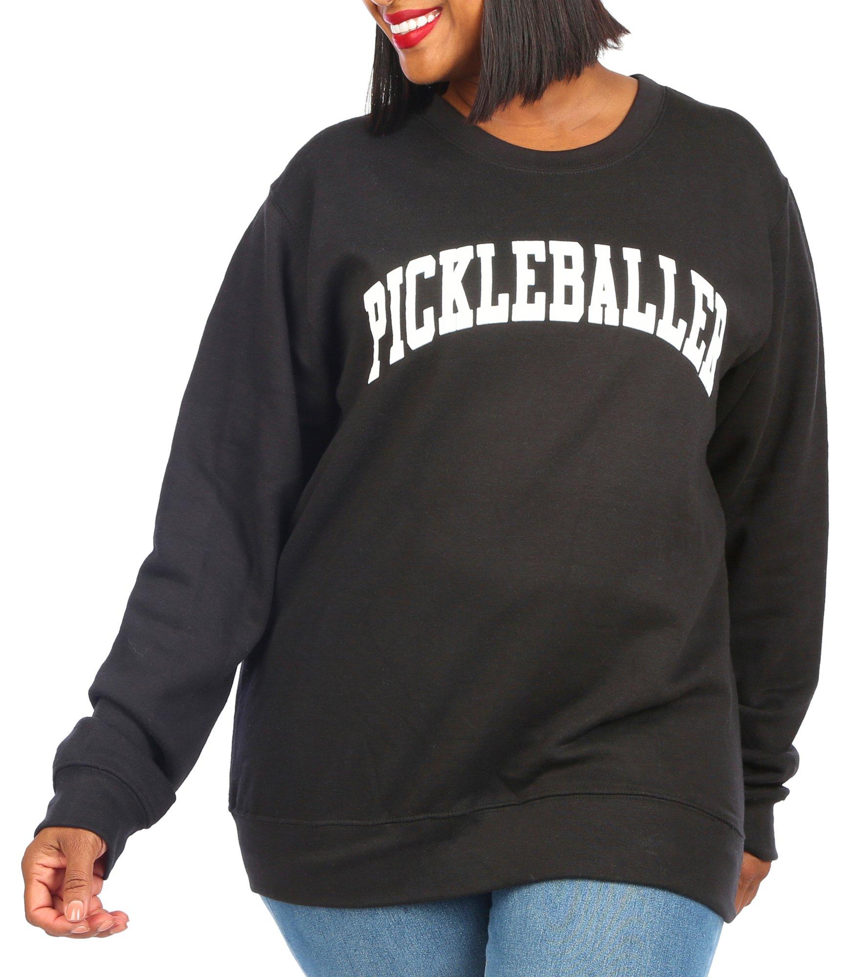 Juniors Pickleballer Sweatshirt -  Black