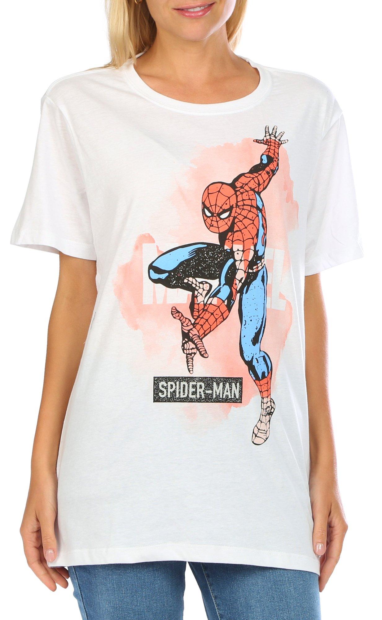 Juniors Spiderman Graphic Tee
