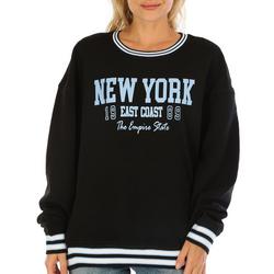 Juniors New York Front Sweatshirt