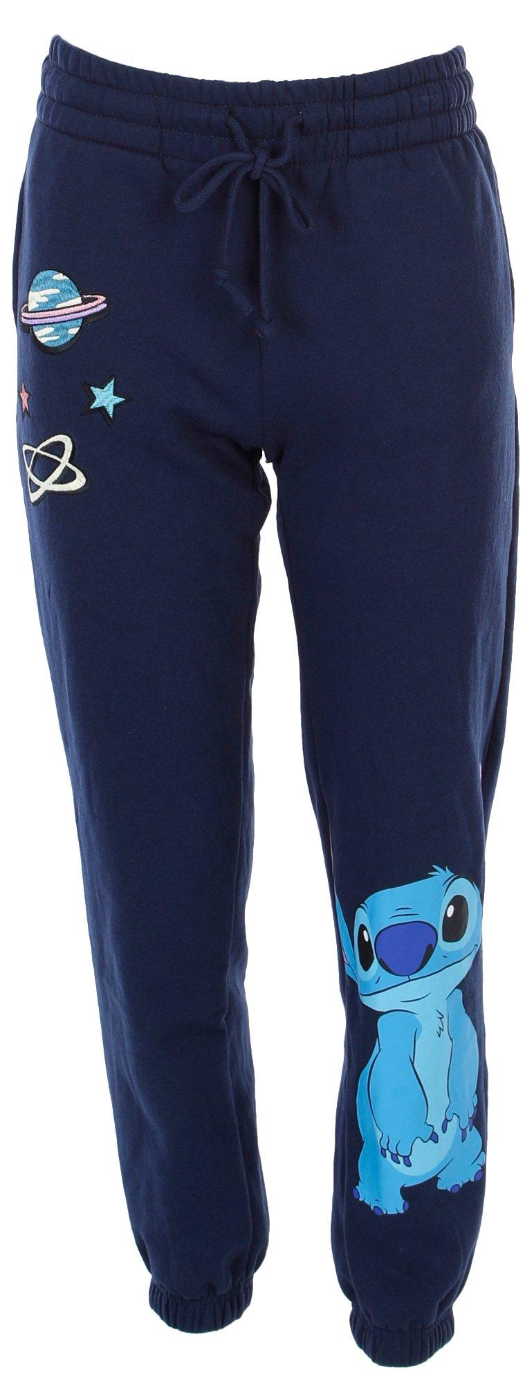 Disney Stitch Jogger Pants Set for Toddlers and Kids, Drawstring Elastic  Sweatpants