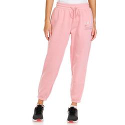 Juniors Active Solid Patch Joggers - Pink
