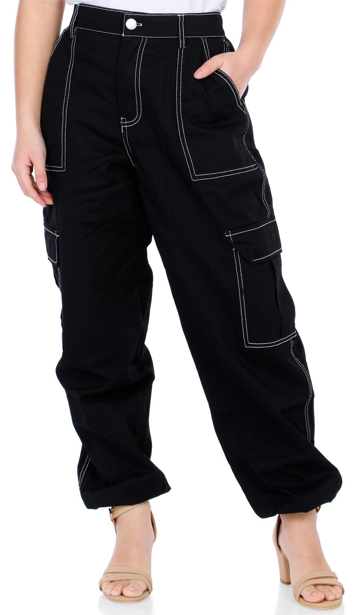 Juniors cargo pants with sales pockets