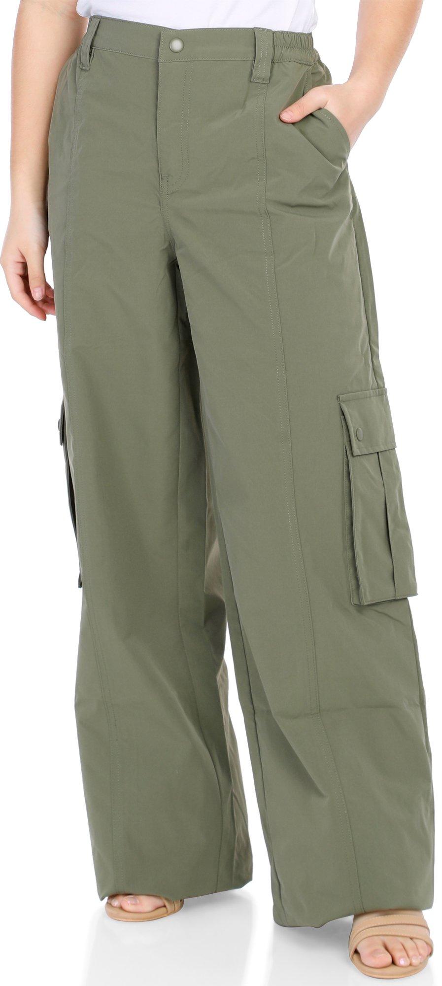 Juniors Solid 2 Pocket Cargo Pants