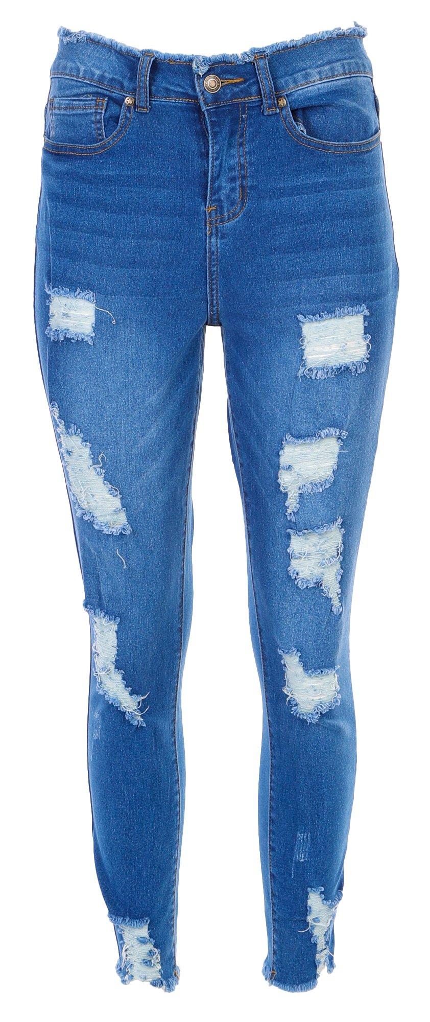 Destructed jeans best sale for juniors