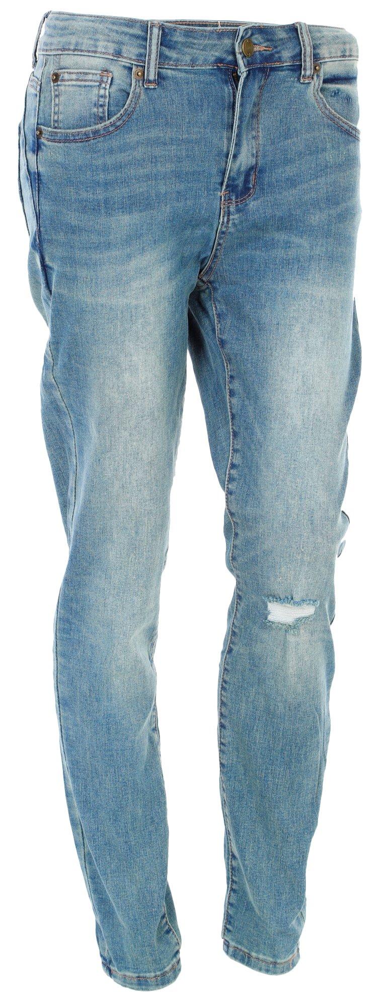 Juniors Distressed Skinny Jeans