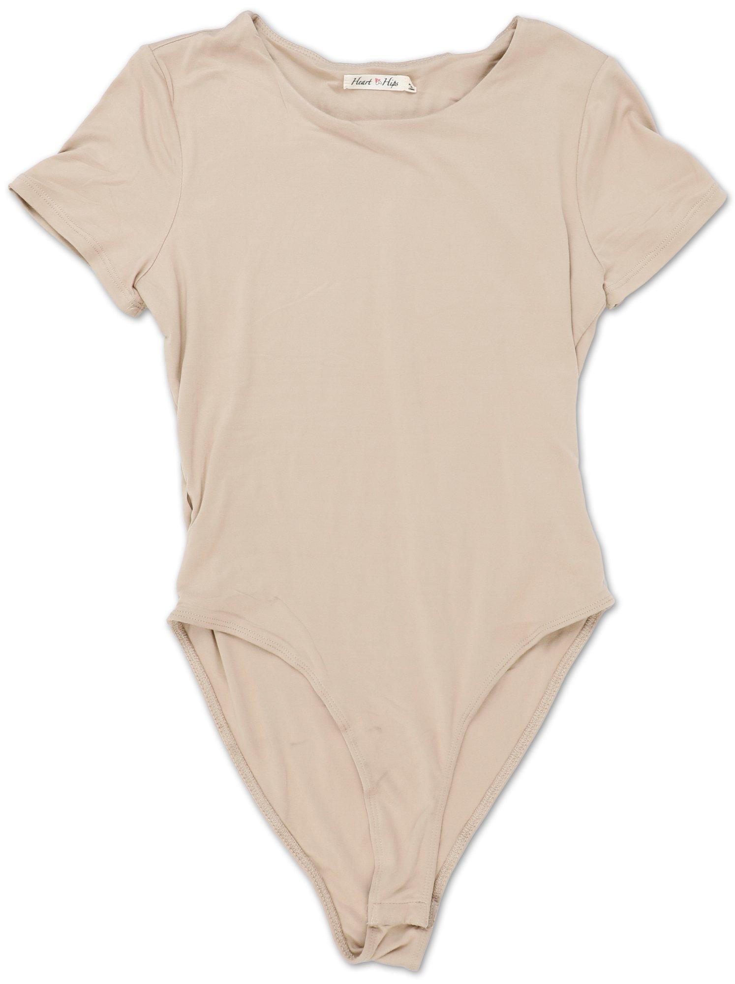 Juniors Ribbed Bodysuit with Long Sleeves - Set of 3