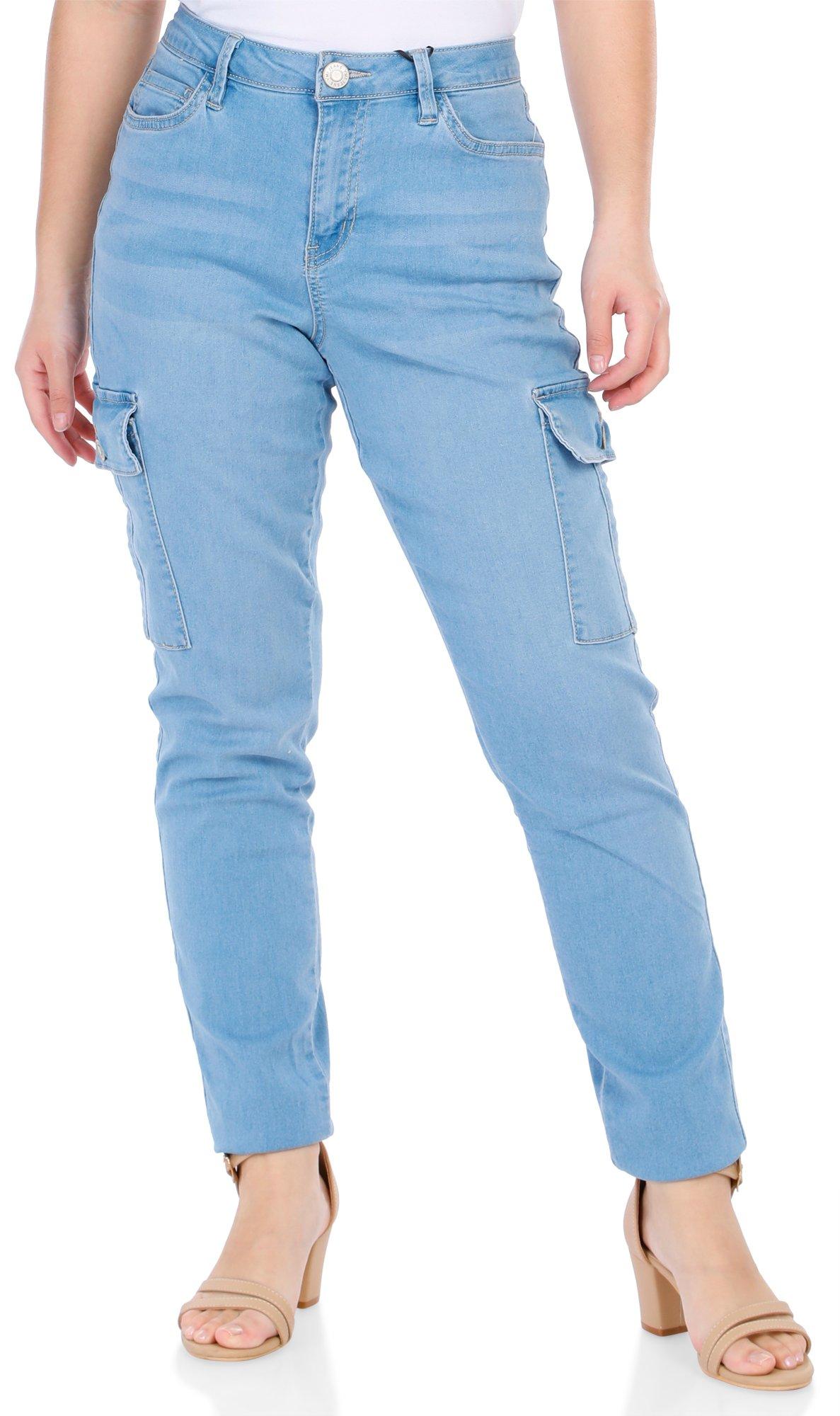 Juniors Cargo Skinny Jeans