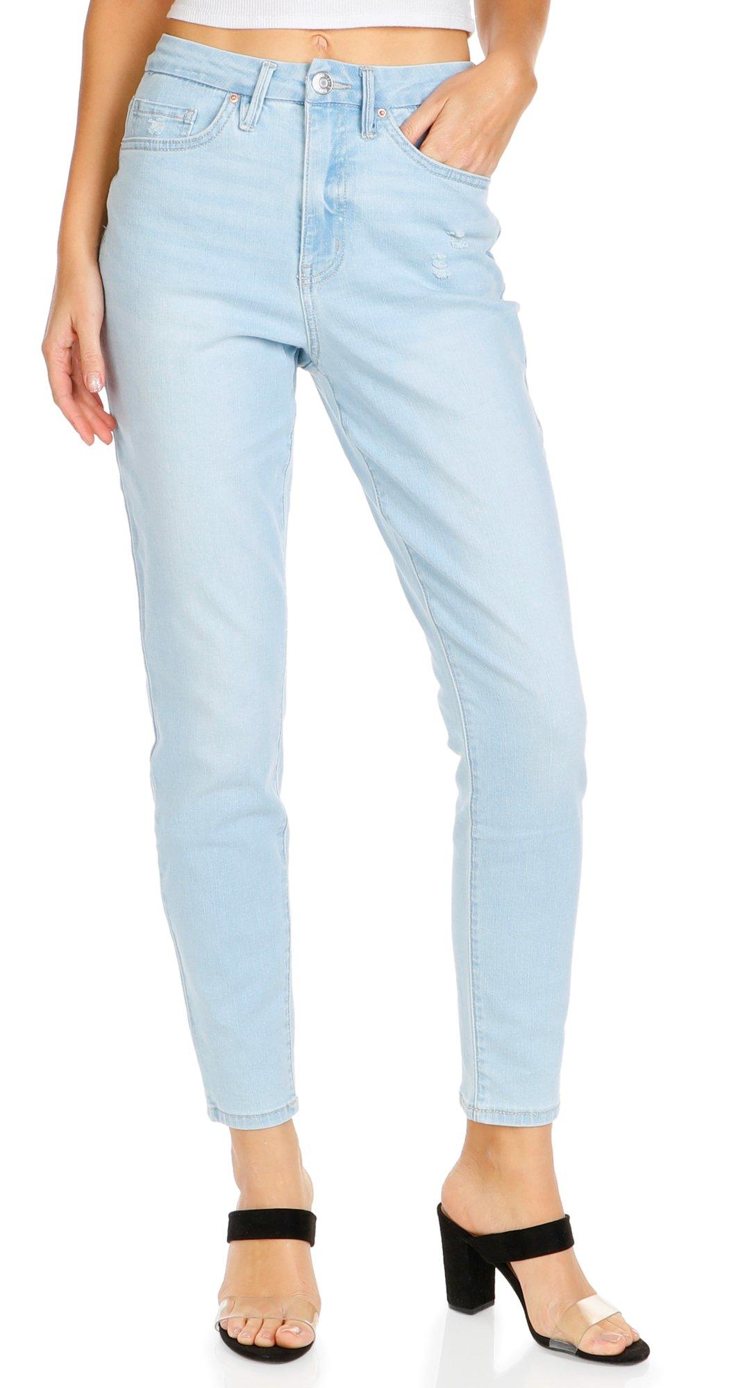 Juniors Ultra High Waisted Skinny Jeans