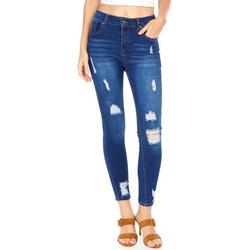 Juniors High Rise Push Up Jeans