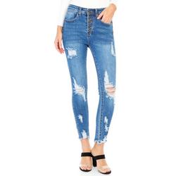 Juniors High Rise Push Up Jeans