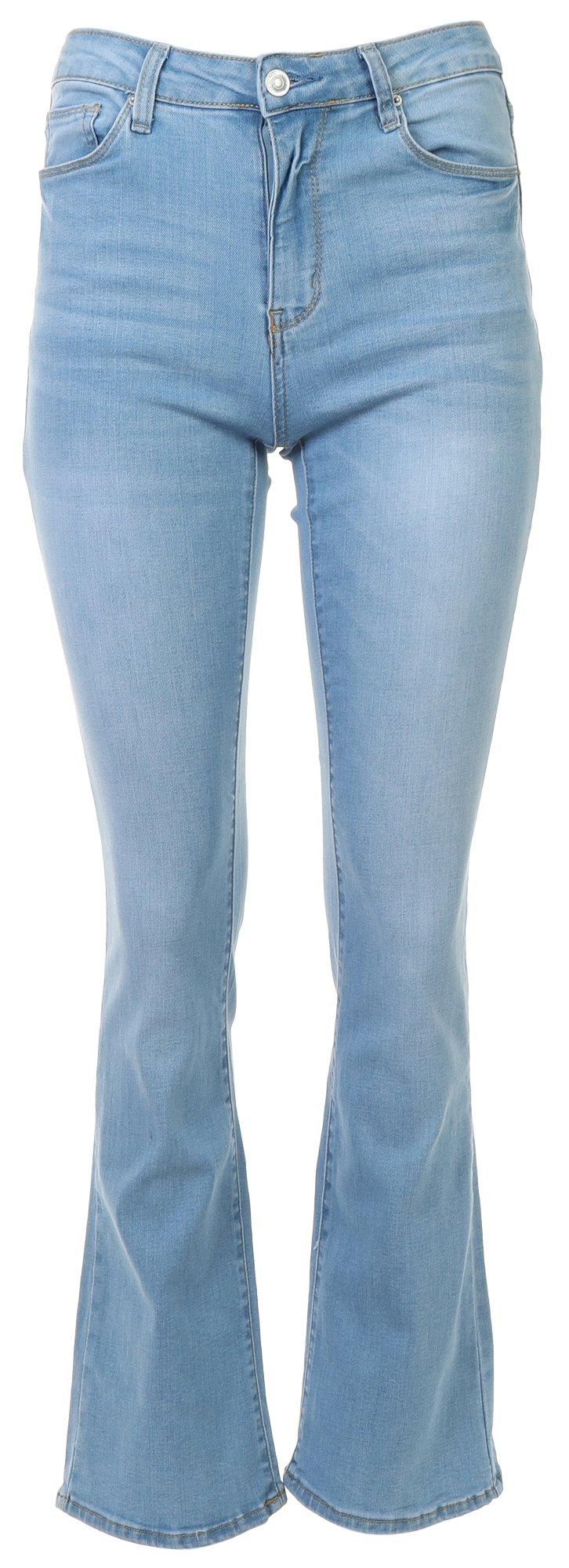 Juniors Bootcut Stretch Jeans - Light Wash