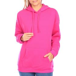 Juniors Solid Pull Over Hoodie