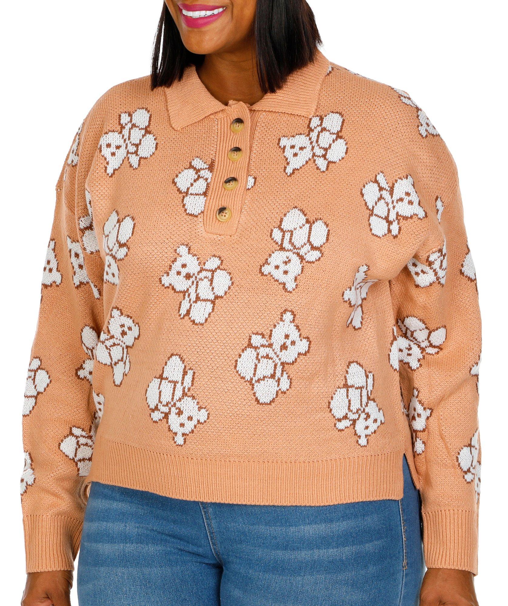 Teddy bear outlet sweater plus size