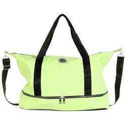 Solid Oversized Weekender Bag - Green
