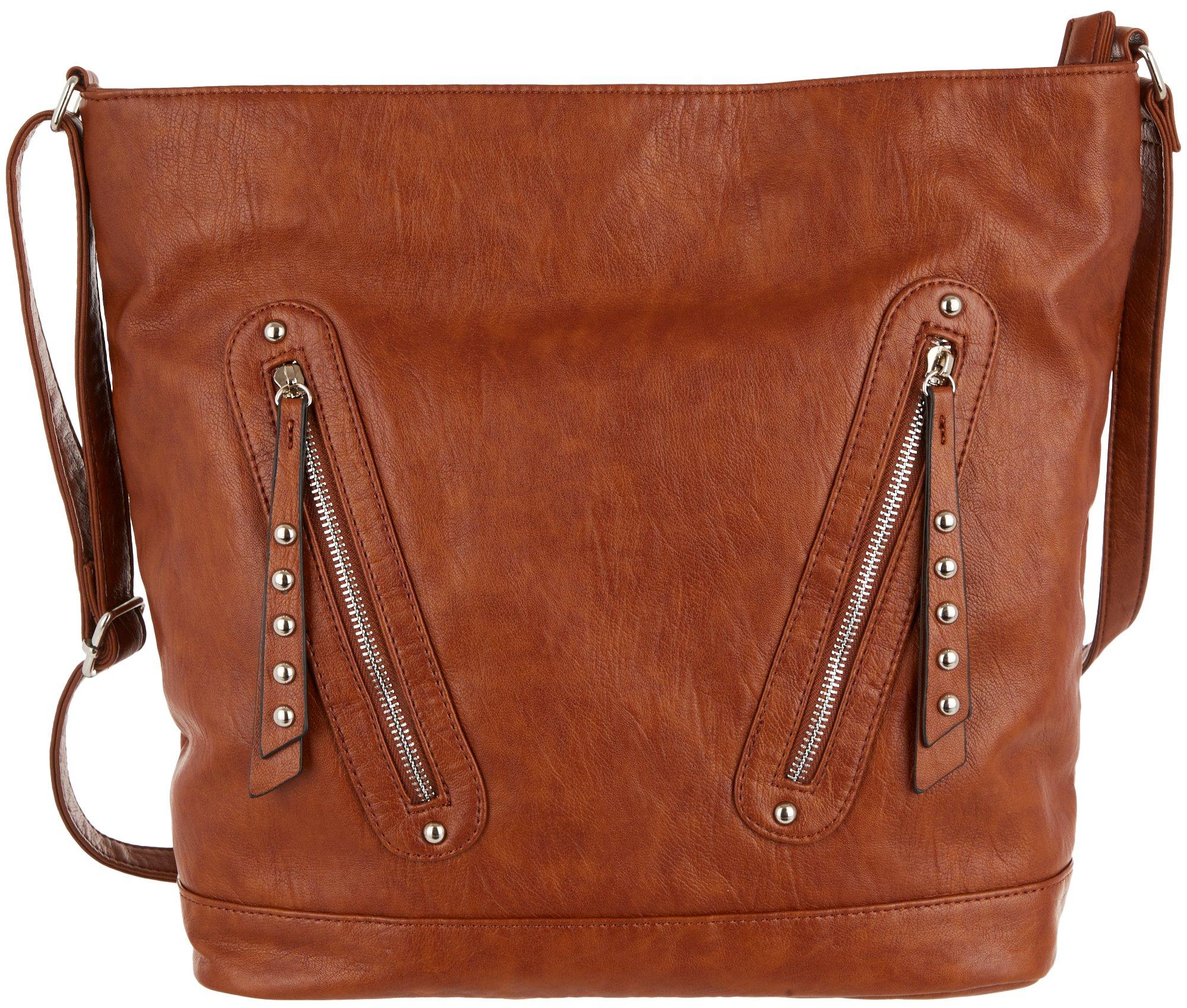 Faux Leather Tote Bag