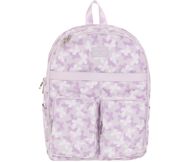 Butterfly-Print Backpack