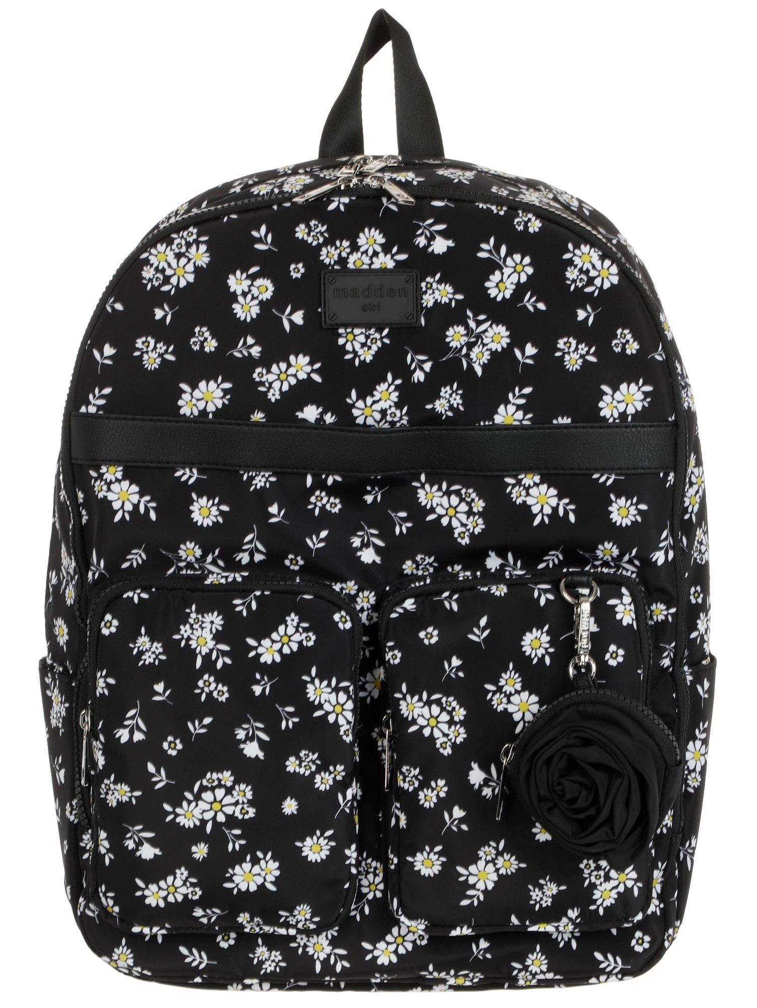 Ditsy Floral Nylon Backpack